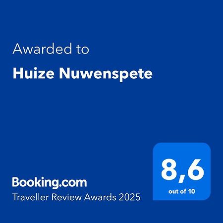 Huize Nuwenspete Vila Nunspeet Exterior foto